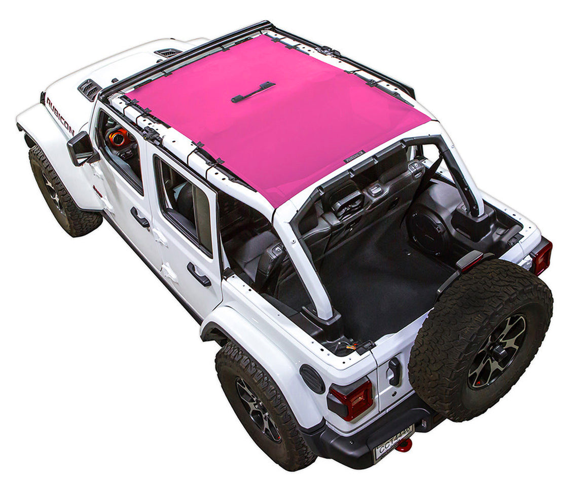 Jeep Wrangler JLU 4-Door Sun Shade Solid Color Shade Top (2018–2026)