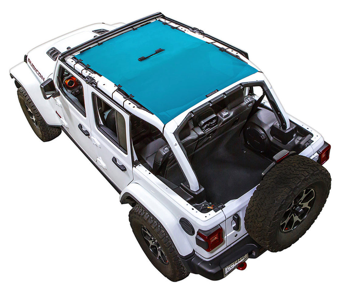 Jeep Wrangler JLU 4-Door Sun Shade Solid Color Shade Top (2018–2026)