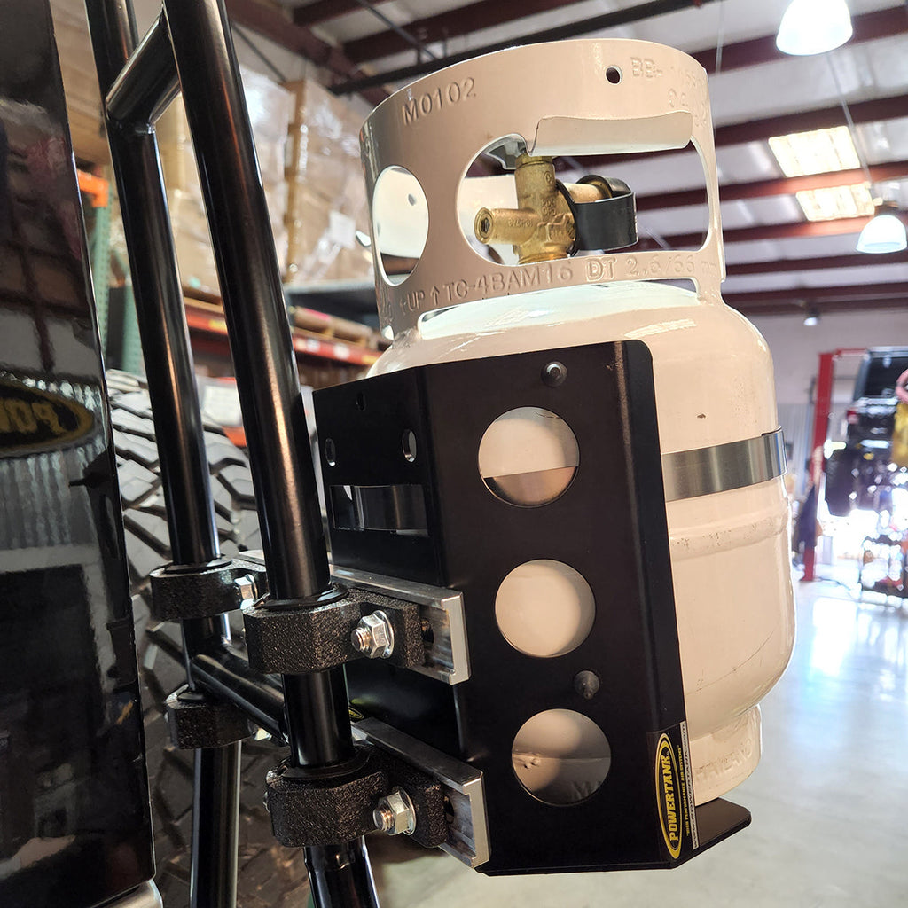 Power Tank Ladder Cross-Bar Mount for Propane and CO2 Power Tanks