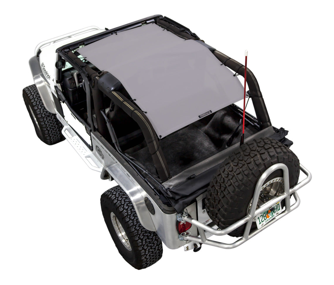 Jeep Wrangler LJ Sun Shade Solid Color Shade Top (2004–2006)