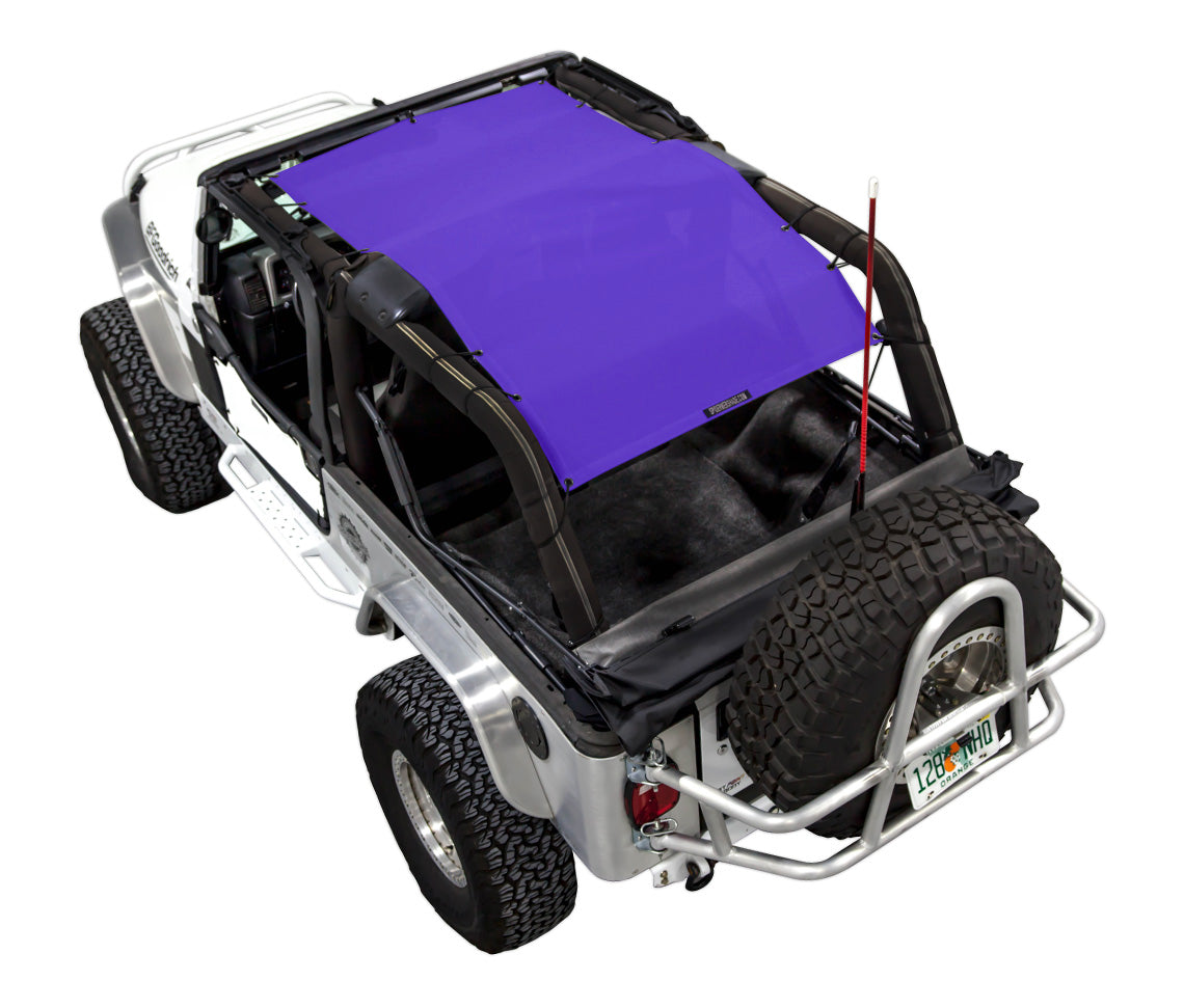 Jeep Wrangler LJ Sun Shade Solid Color Shade Top (2004–2006)