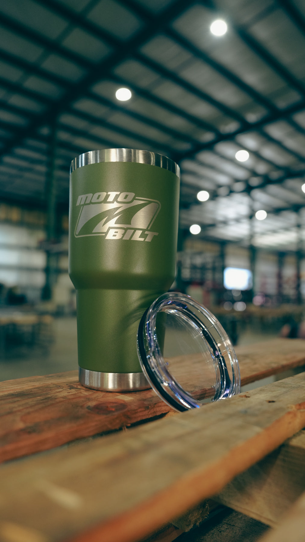 Motobilt Logo Vaso Térmico de 30oz Verde