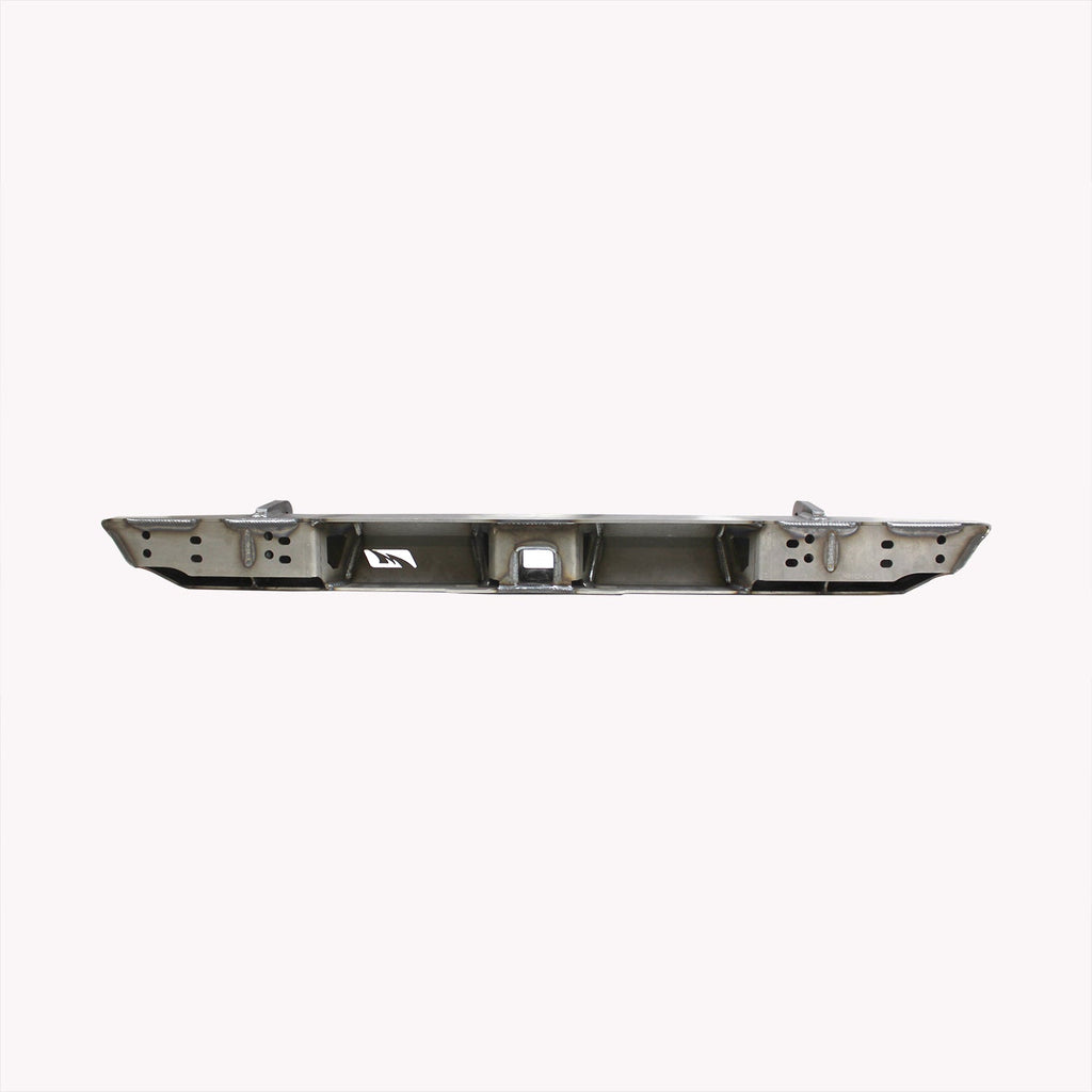 Motobilt Paragolpes trasero Rock Crawler con enganche para Jeep Wrangler CJ / YJ / TJ / LJ