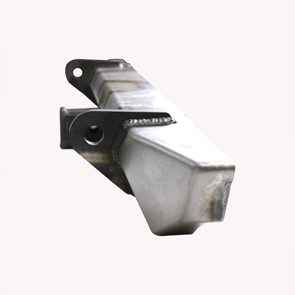 Motobilt Paragolpes trasero Rock Crawler con enganche para Jeep Wrangler CJ / YJ / TJ / LJ