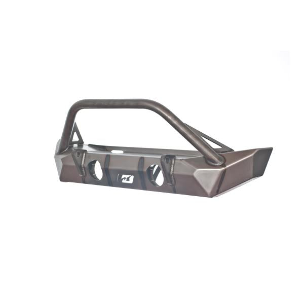 Parachoques delantero Hammer con defensa delantera tipo "Bull Bar" con soportes para faros antiniebla - para Jeep JL / JT