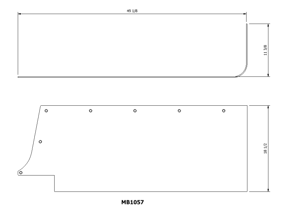 Protectores de Esquina Lisos para Jeep CJ YJ TJ - Acero