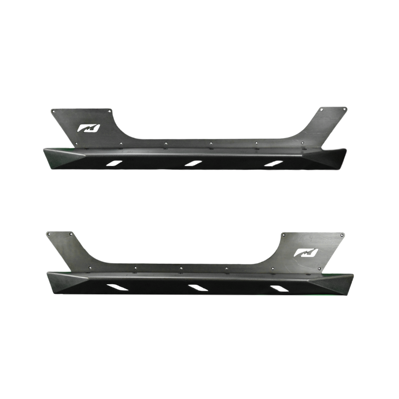 Crusher Rocker Guards w/ Step for Jeep JK 2 Door