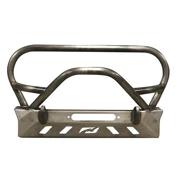 Motobilt Jeep Wrangler YJ / TJ /LJ Crusher Front Bumper w/ Grill Hoop & Bull Bar for Jeep