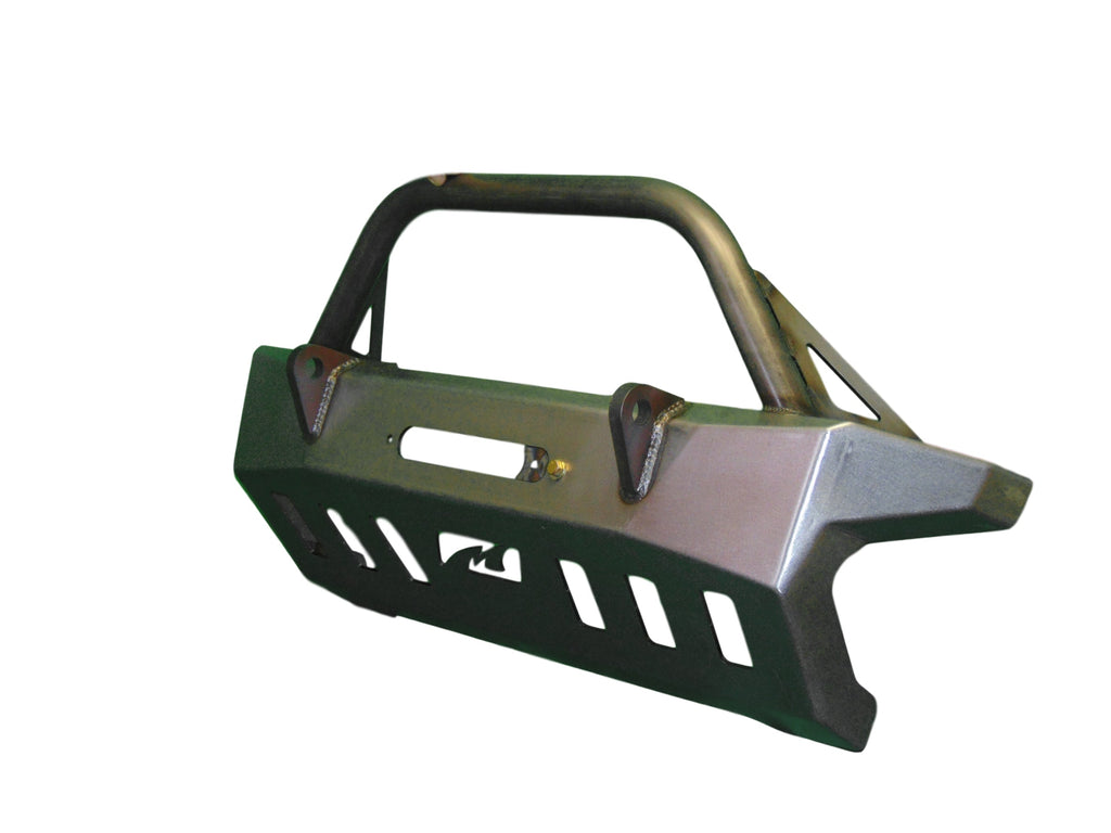 Defensa delantera Motobilt Jeep Wrangler JL / Gladiator JT Crusher con barra protectora