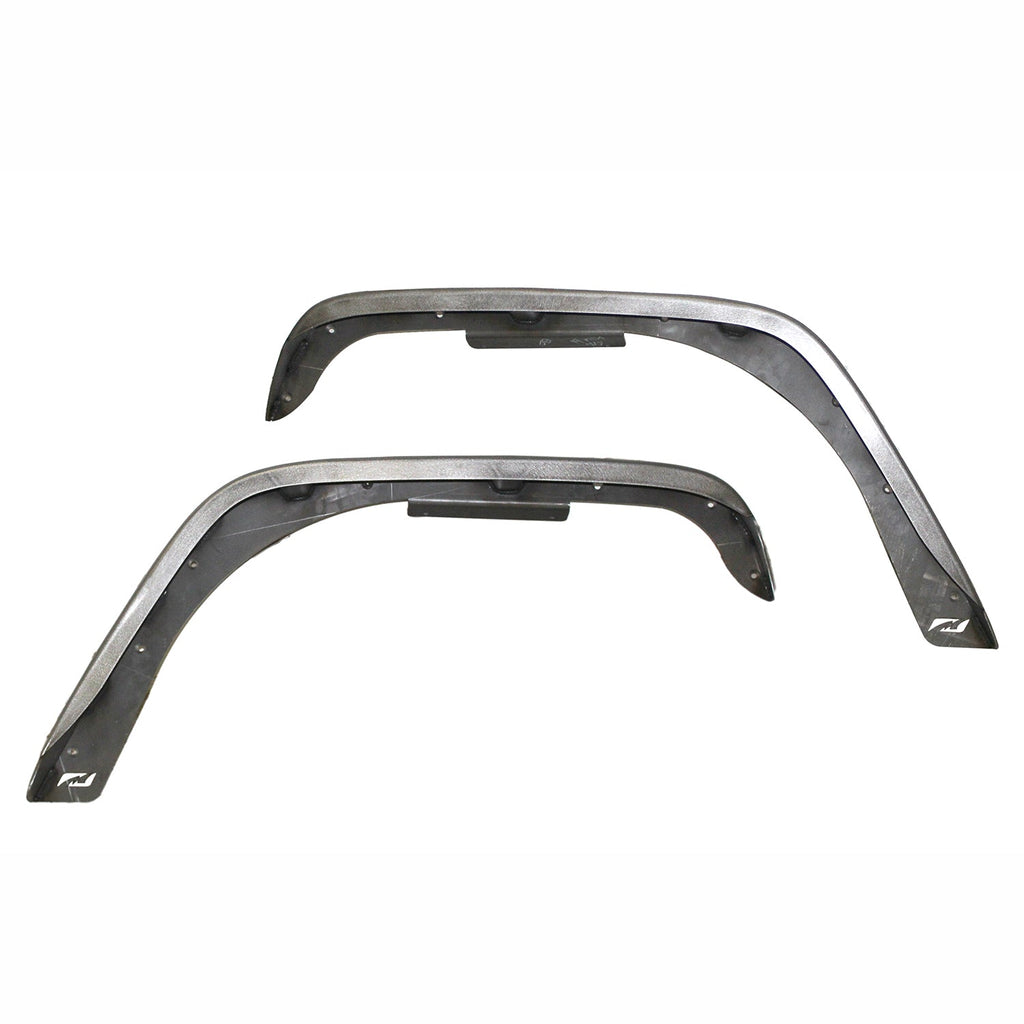 Guardabarros delantero Crusher con ensanchamiento de 4" para Jeep JK / JKU - Acero