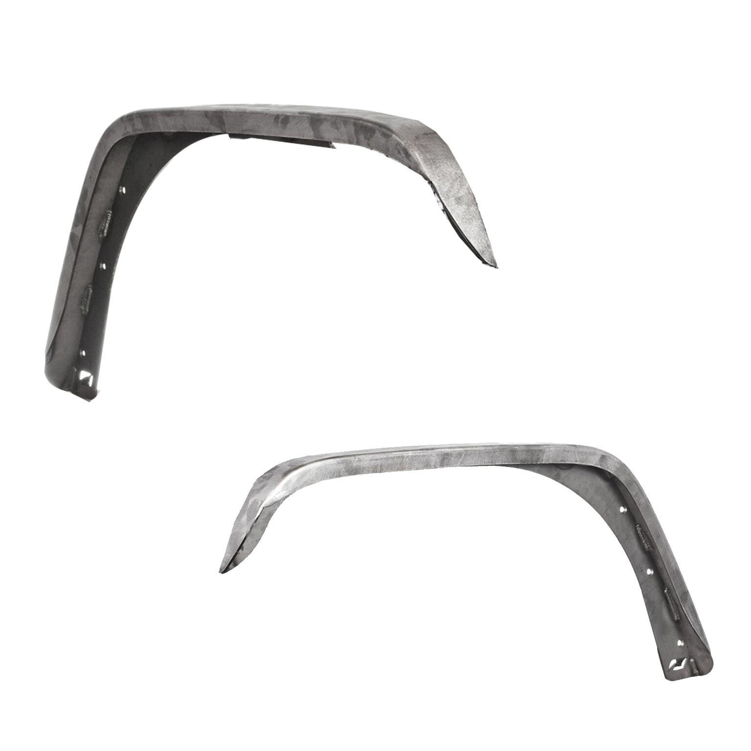 Crusher Front Fender 2" Flare for Jeep JK / JKU - Steel