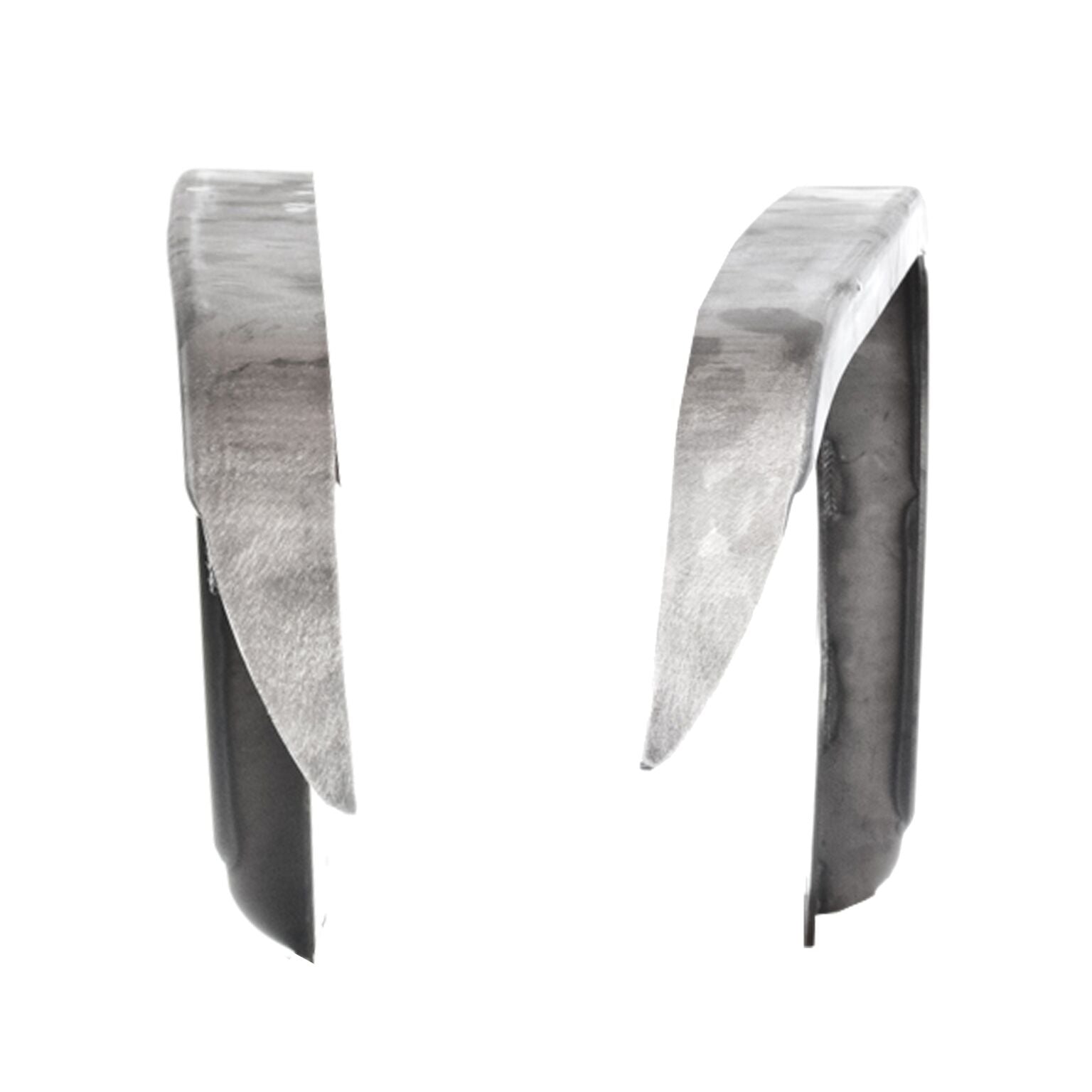 Crusher Front Fender 2" Flare for Jeep JK / JKU - Steel