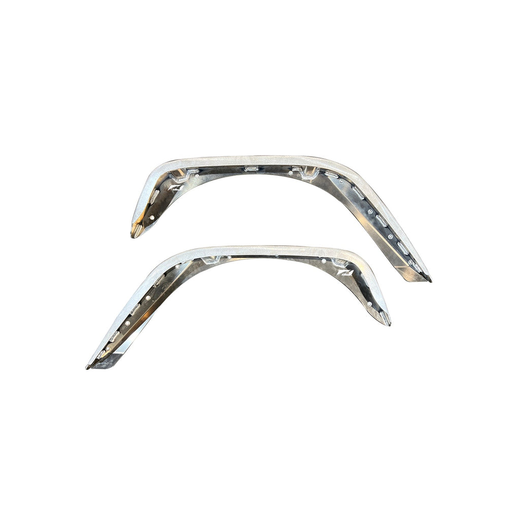 Guardabarros trasero Crusher con extensión de 2" para Jeep JK / JKU - Aluminio