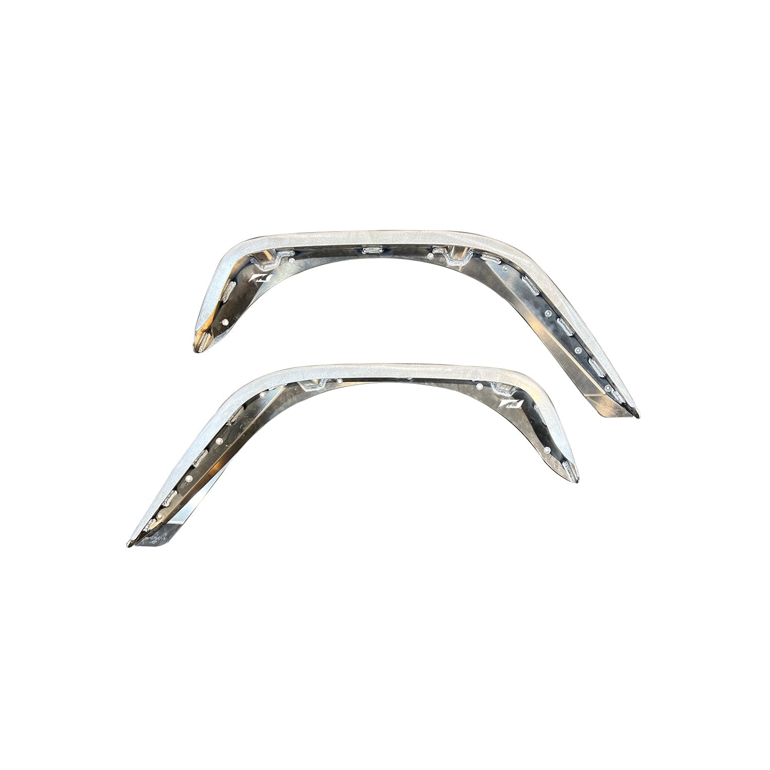 Guardabarros trasero Crusher con extensión de 2" para Jeep JK / JKU - Aluminio
