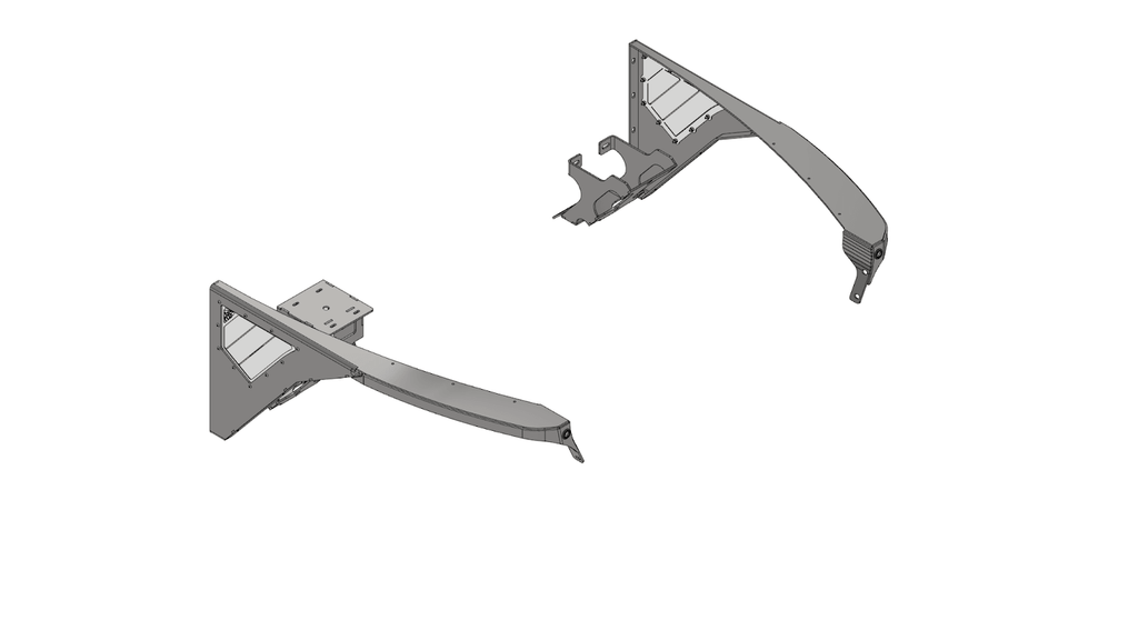 Crusher Front Fender 0" Flare for Jeep TJ/L - Steel