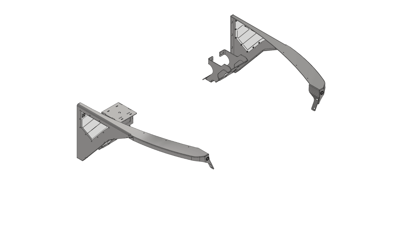 Crusher Front Fender 0" Flare for Jeep TJ/L - Steel