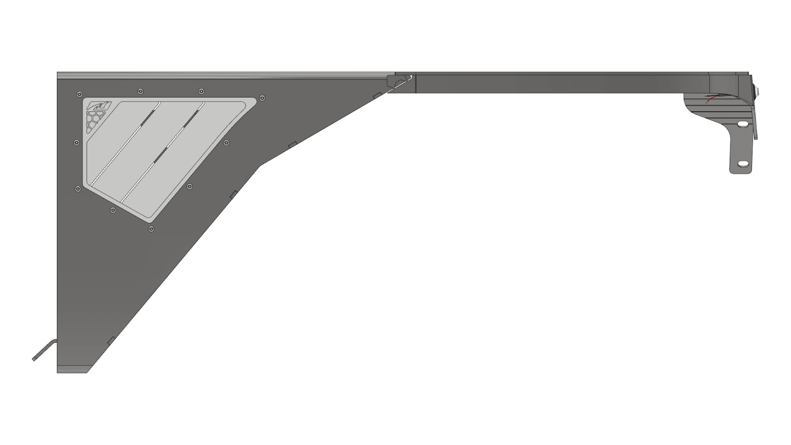 Crusher Front Fender 0" Flare for Jeep TJ/L - Steel