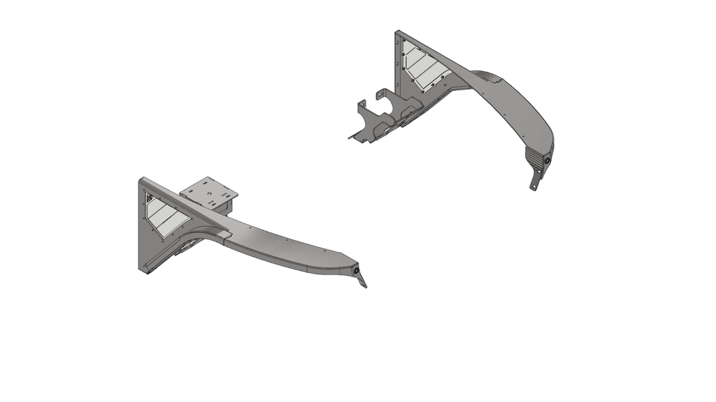 Crusher Front Fender 2" Flare for Jeep TJ/L - Steel