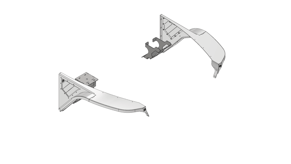 Crusher Front Fender 4" Flare for Jeep TJ/LJ - Aluminum