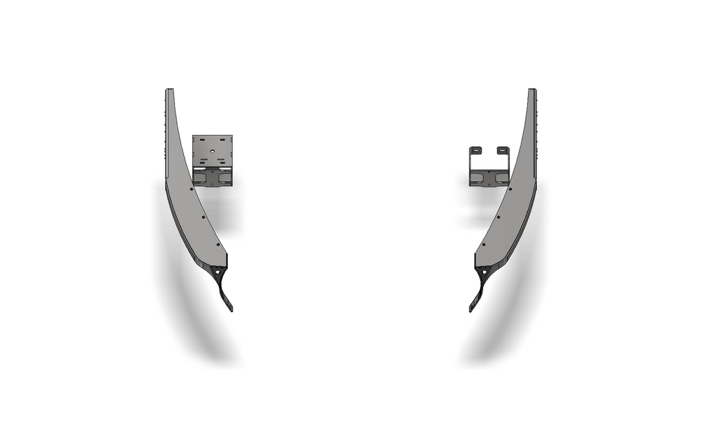 Guardabarros delanteros Hatchet High Line de 0" para Jeep TJ/LJ - Acero