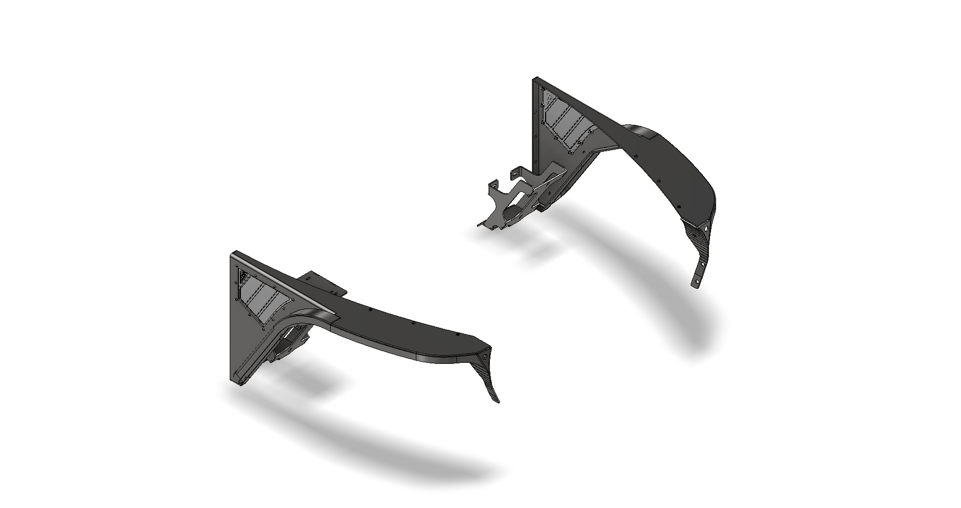 Hatchet High Line Front Fenders 2" Flare for Jeep TJ/LJ - Steel