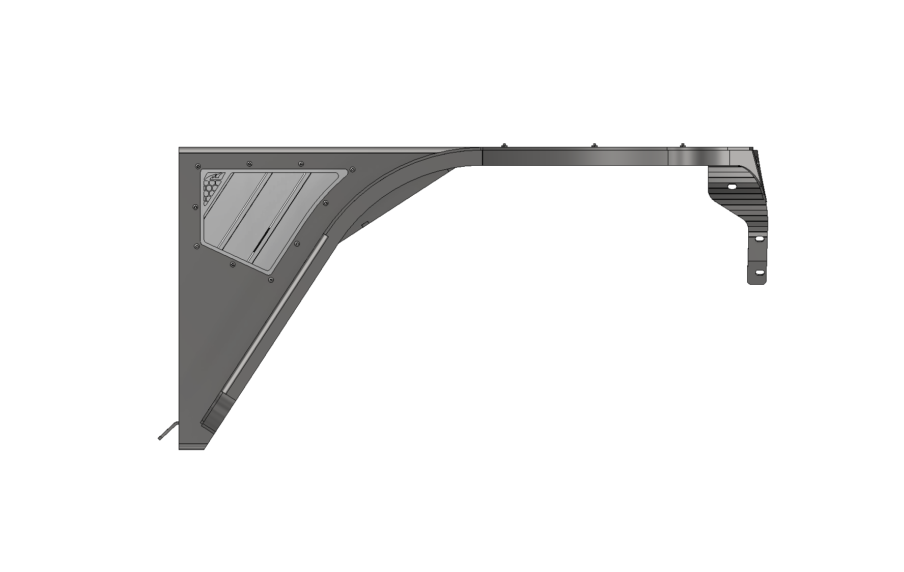 Hatchet High Line Front Fenders 2" Flare for Jeep TJ/LJ - Steel