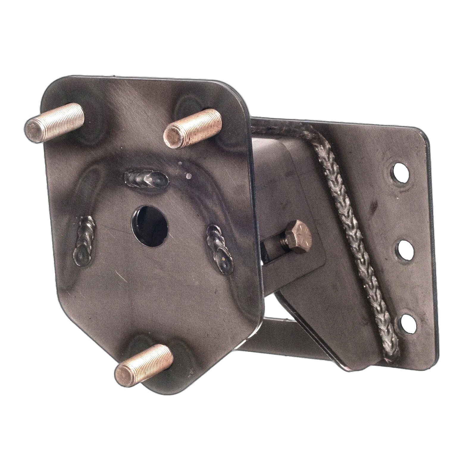 Portallantas de repuesto Motobilt para Jeep JK / JKU con montaje para gato Hilift