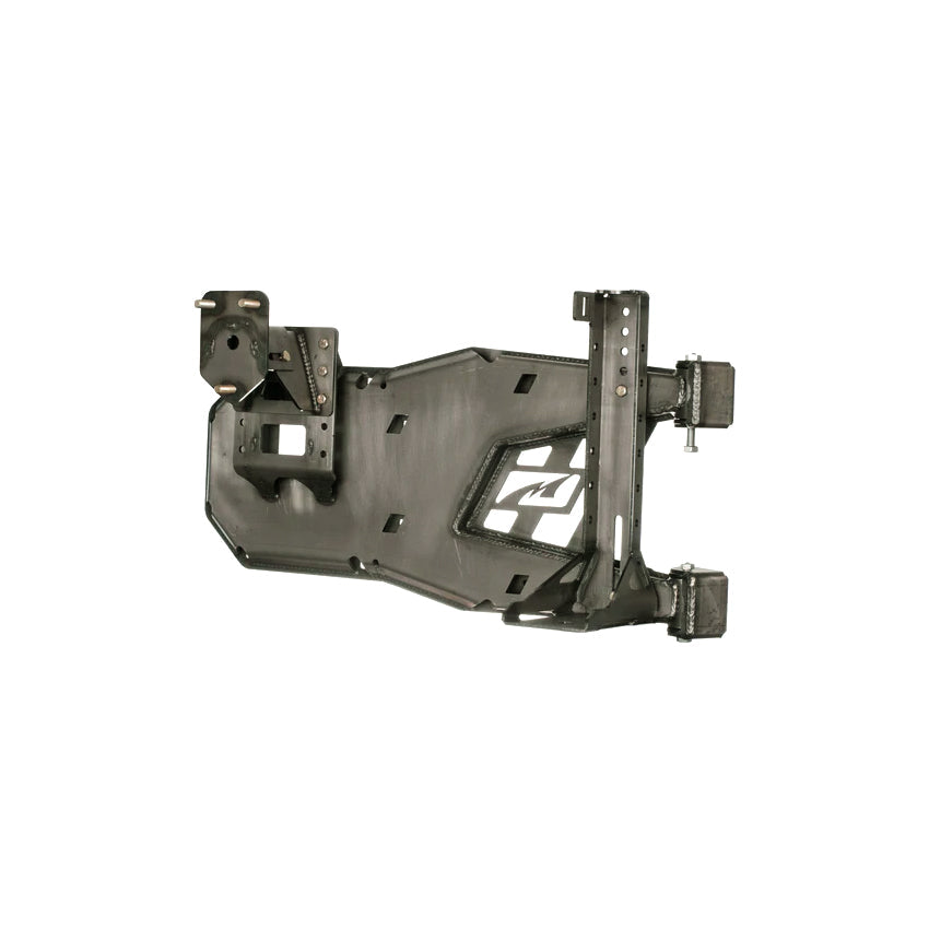 Portallantas de repuesto Motobilt para Jeep JK / JKU con montaje para gato Hilift