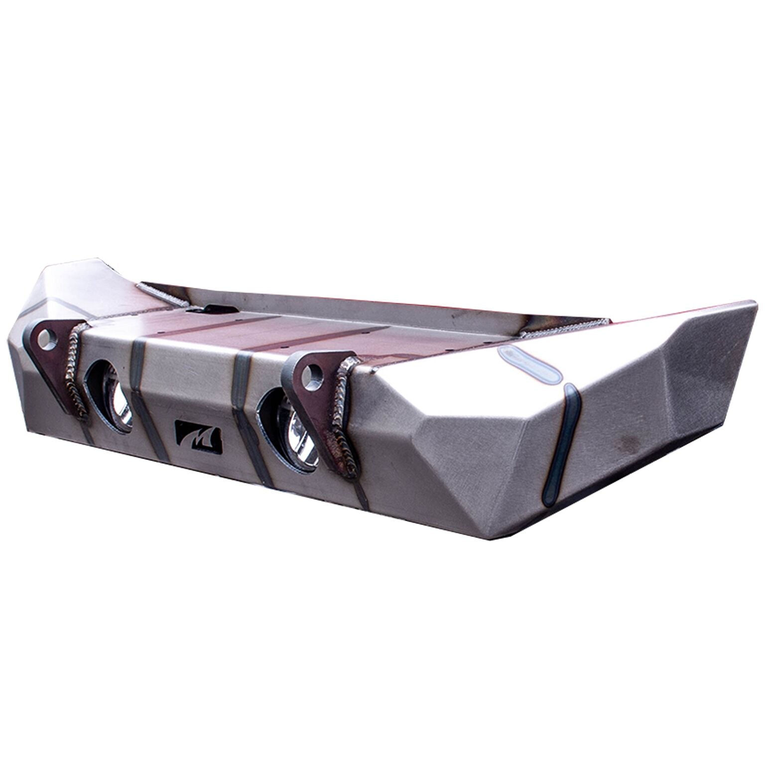 Motobilt Parachoques delantero Hammer para Jeep Wrangler JL / Gladiator JT con soporte para faros antiniebla