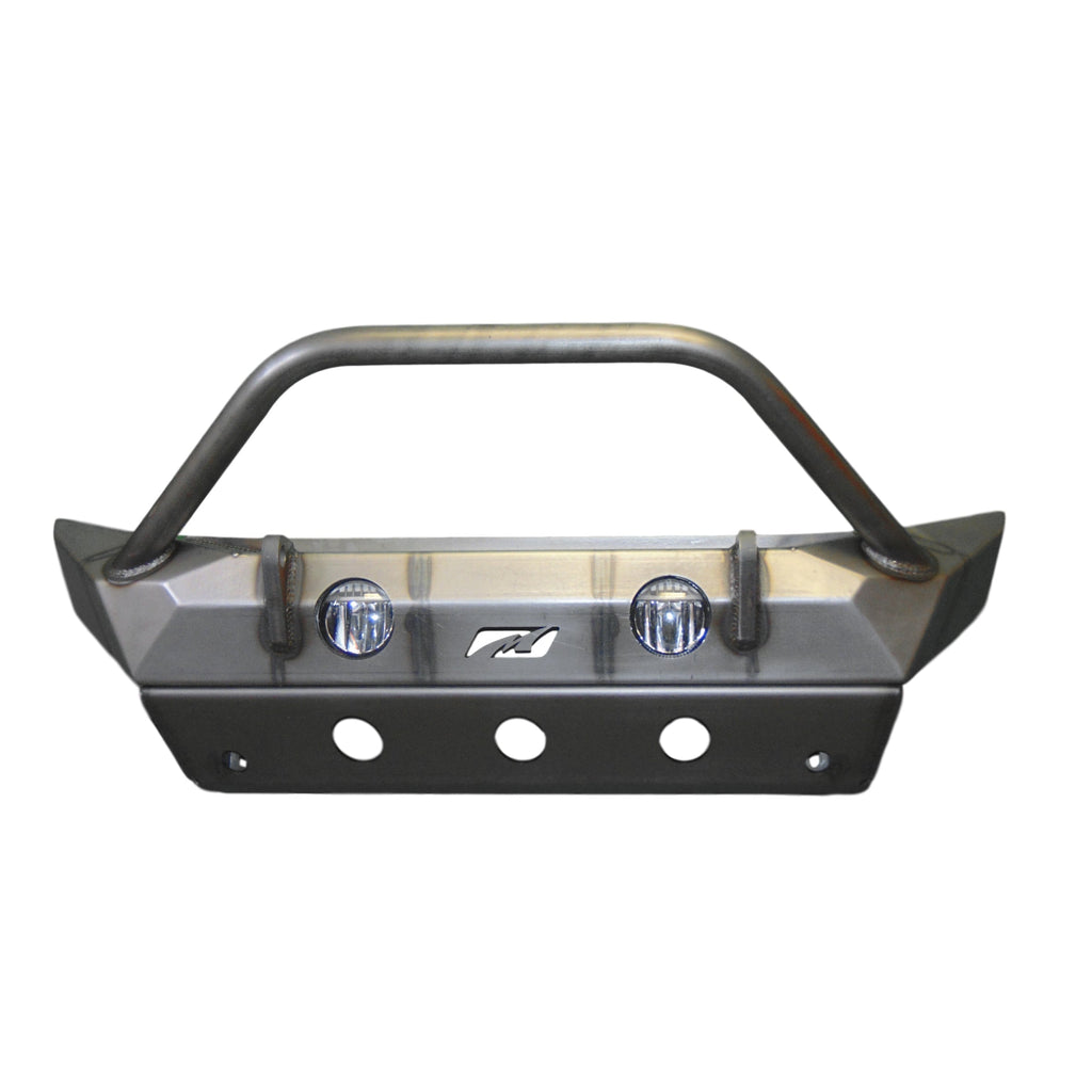 Motobilt Jeep Wrangler JL / Gladiator JT Hammer Front Bumper w/ Bull Bar, Fog Mounts & Skid Plate