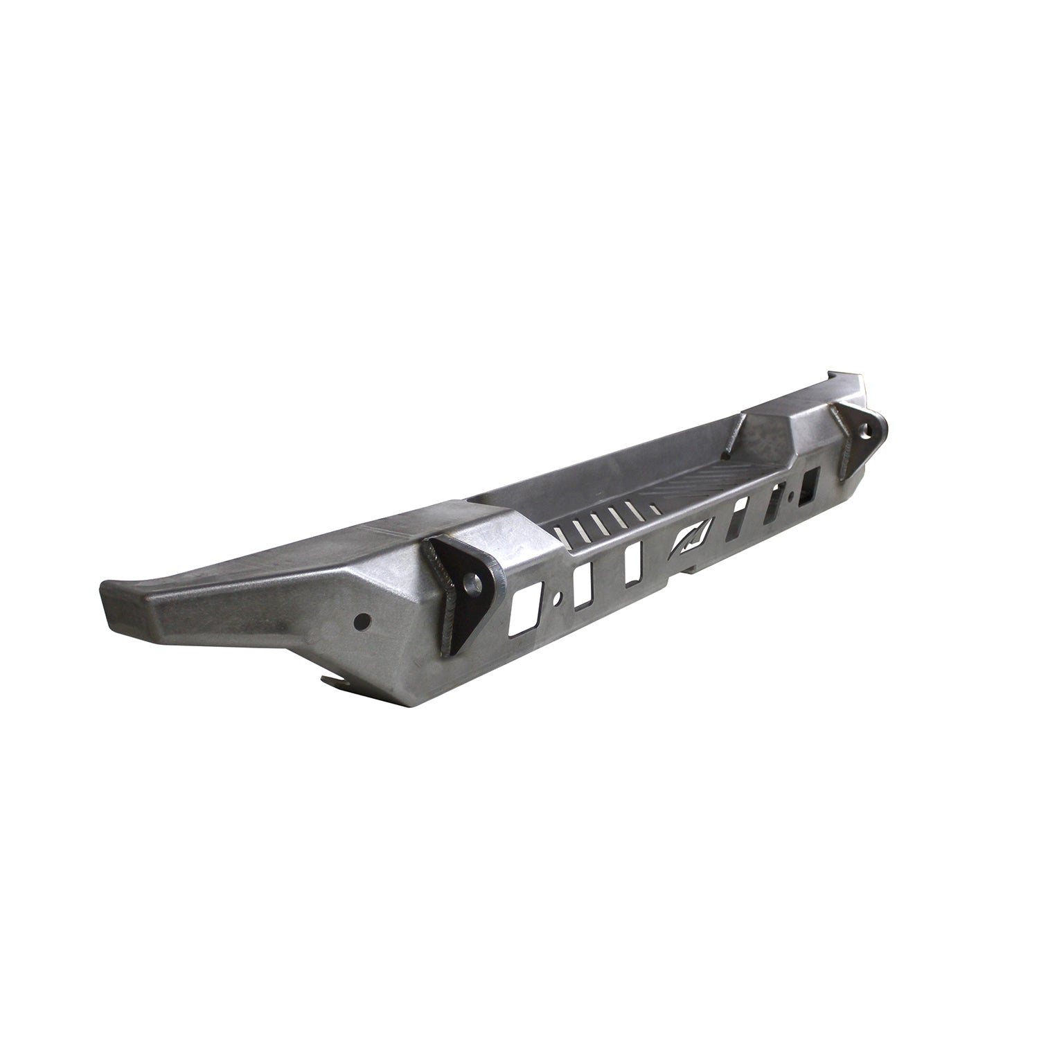 Paragolpes trasero Motobilt Crusher para Jeep Wrangler JL con soportes para luces y hueco para rueda de repuesto