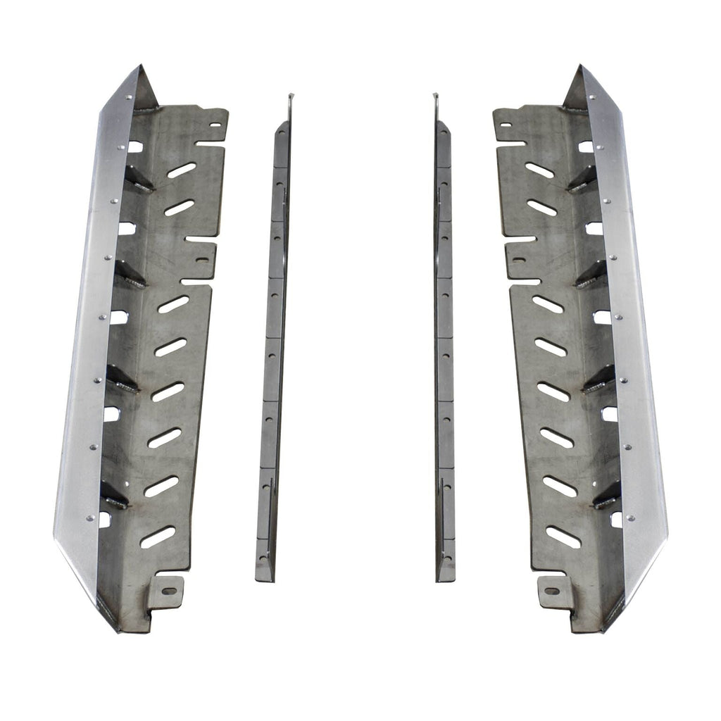 Crusher Rocker Guards w/ Step for Jeep JLU 4 Door