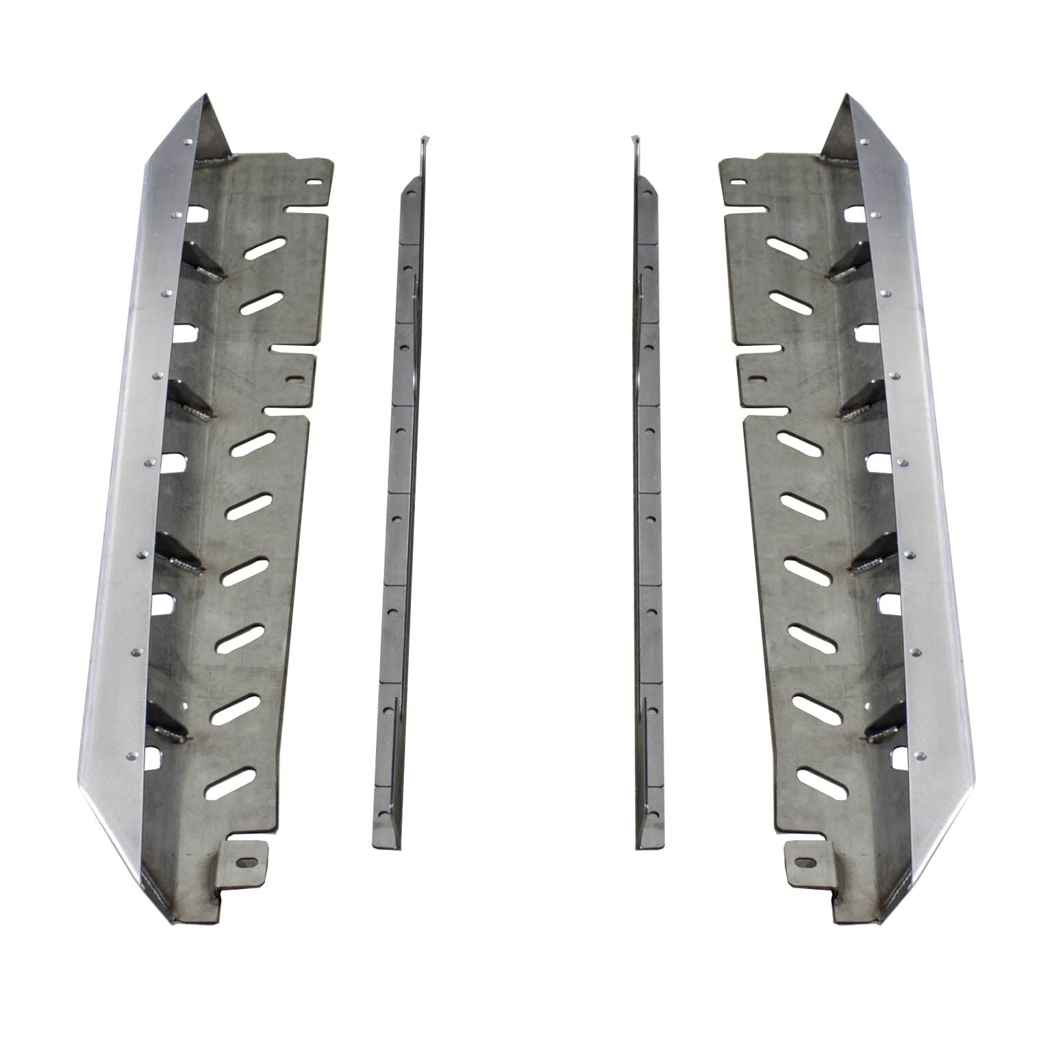 Crusher Rocker Guards w/ Step for Jeep JLU 4 Door