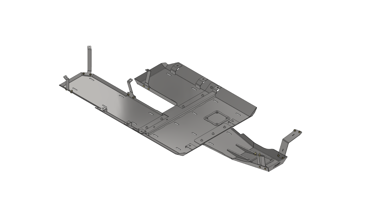 Sistema de placa protectora para Jeep JL de 4 puertas 3.6L 2018-2020