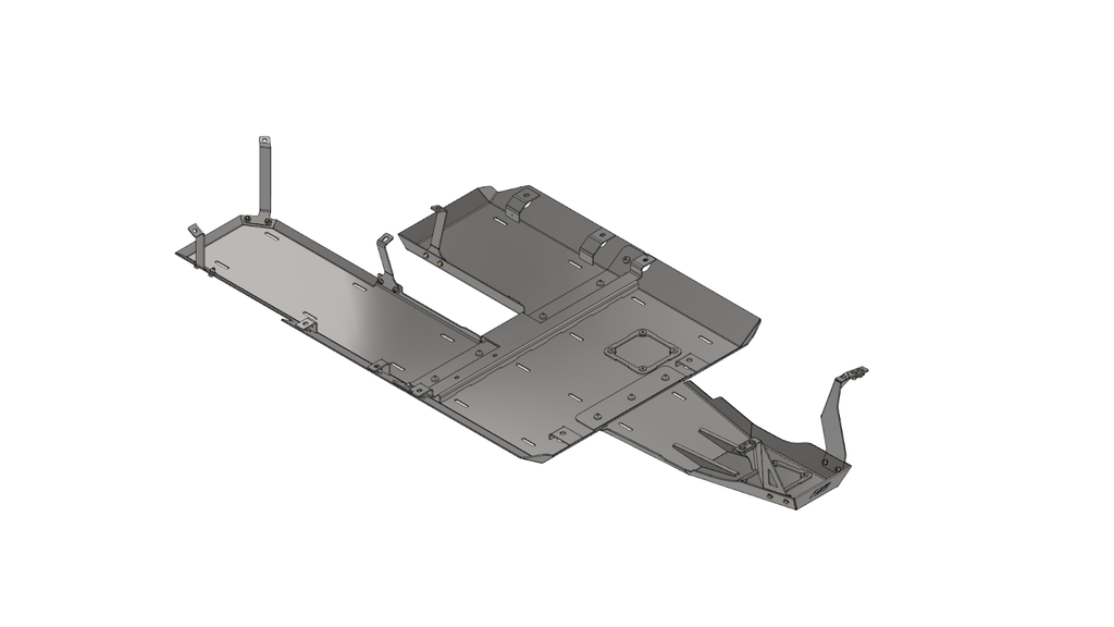 Skid Plate System for Jeep JL 4-Door 3.6L 2021-2022