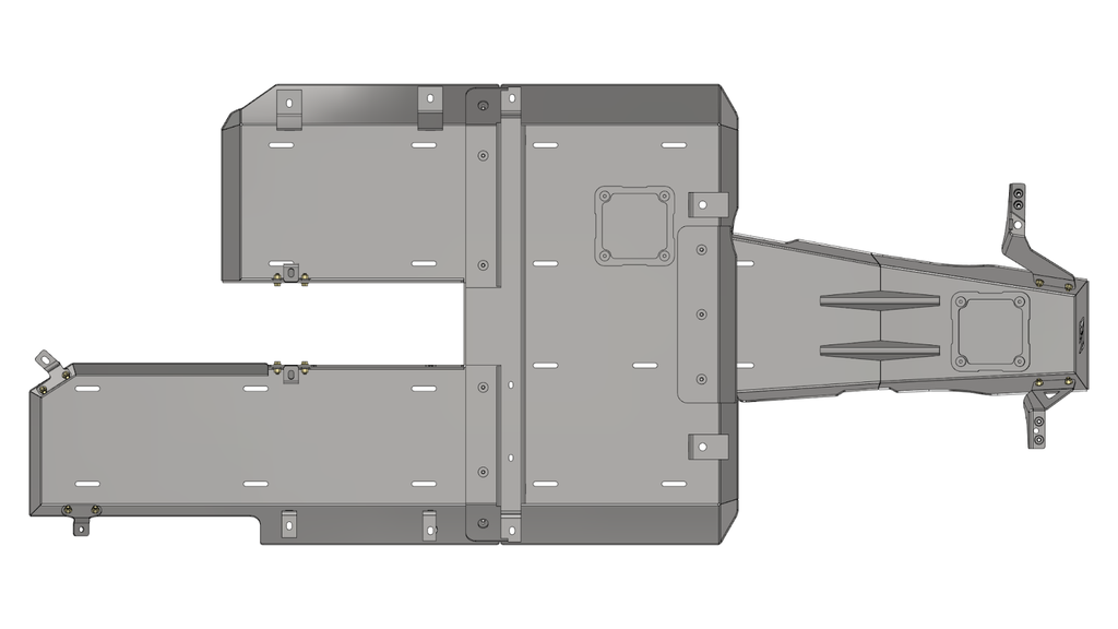 Skid Plate System for Jeep JL 4-Door 3.6L 2021-2022