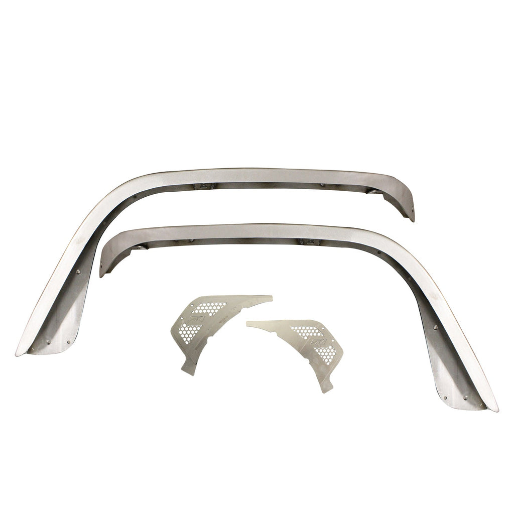 Aletas de guardabarros delanteras Crusher para Jeep JL/JLU/JT Gladiator - Acero