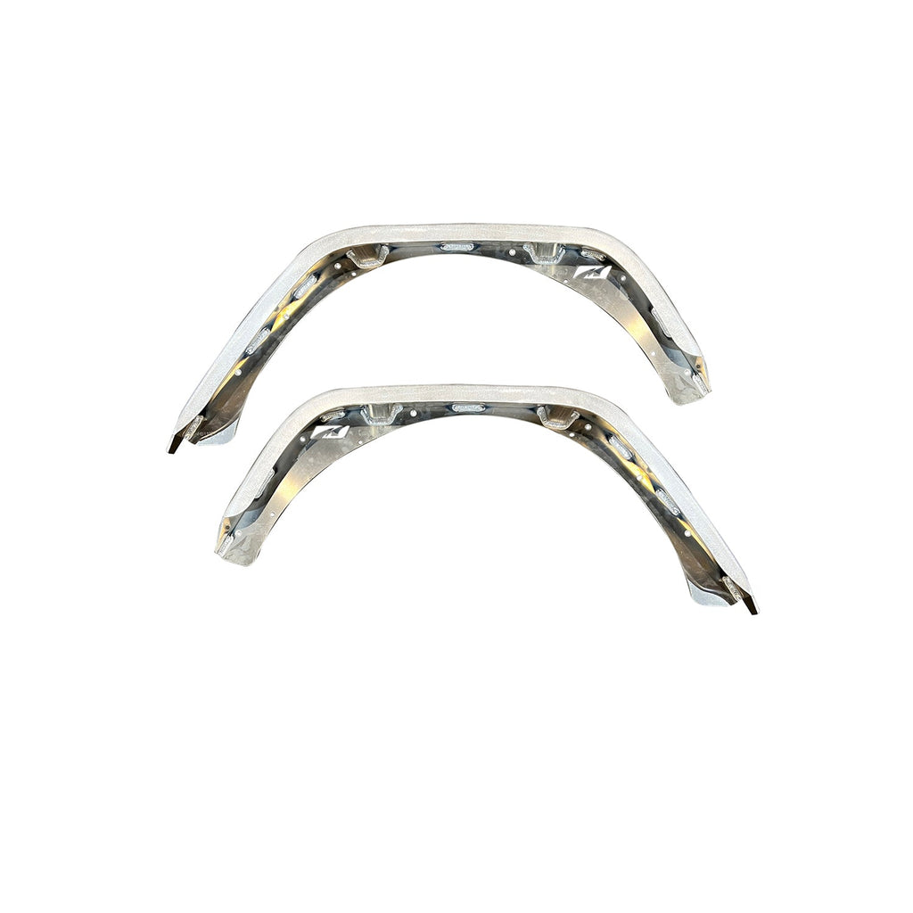 Guardabarros traseros acampanados Crusher para Jeep JL/JLU - Aluminio