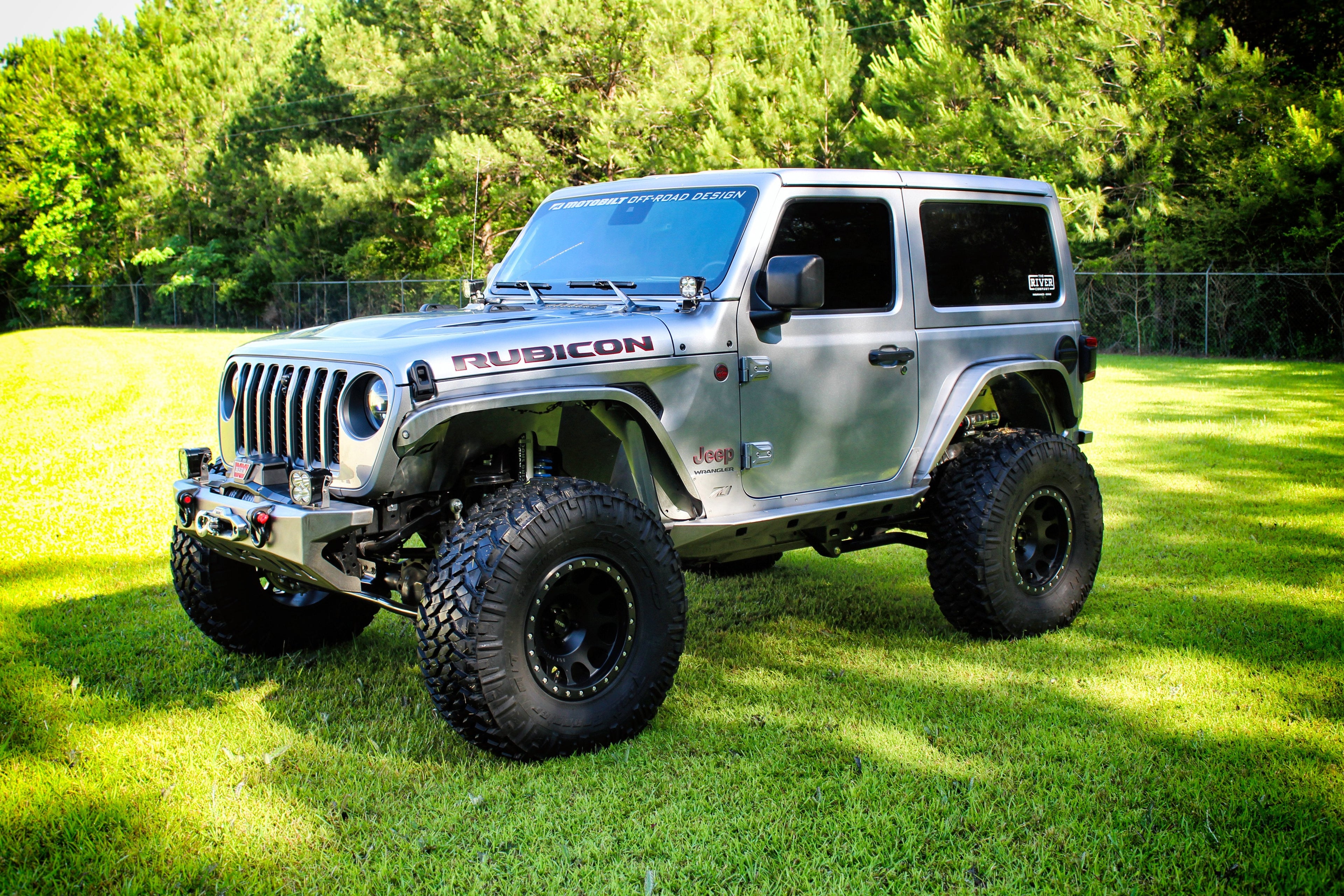 Extensiones de guardabarros traseros Crusher para Jeep JL/JLU - Acero