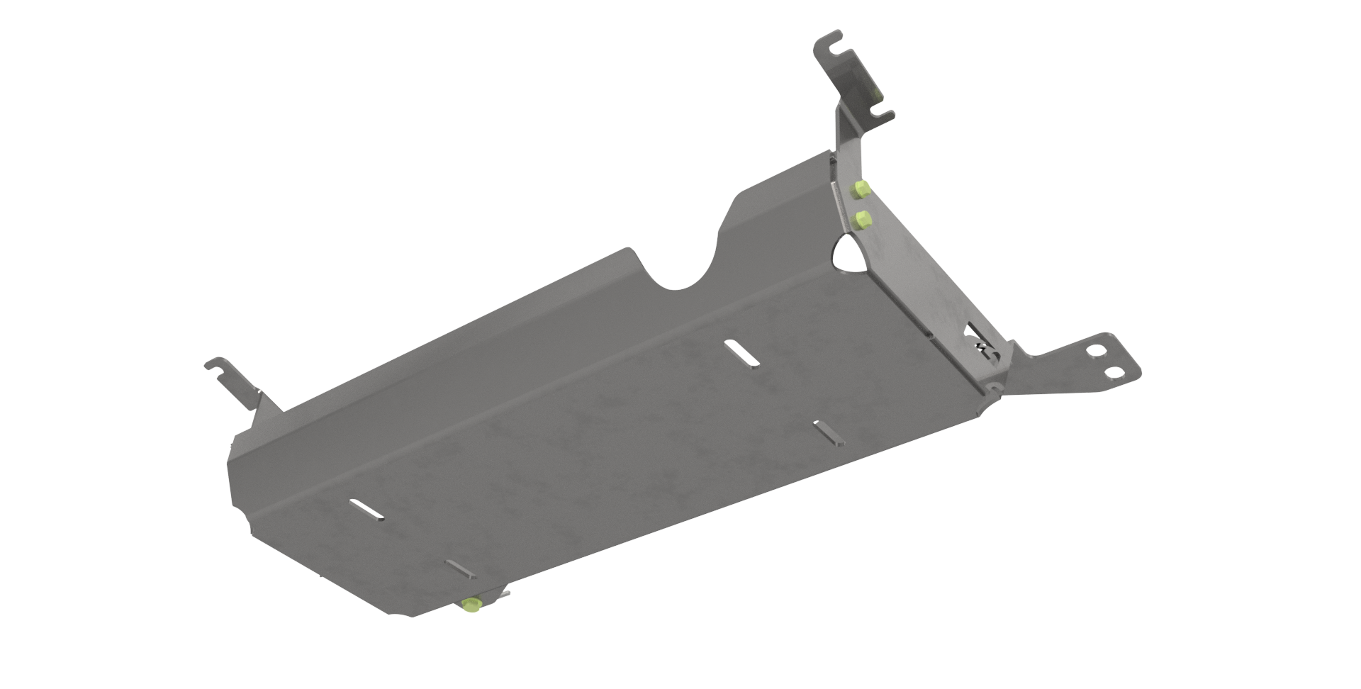 Placa protectora del silenciador para Jeep JL de 4 puertas