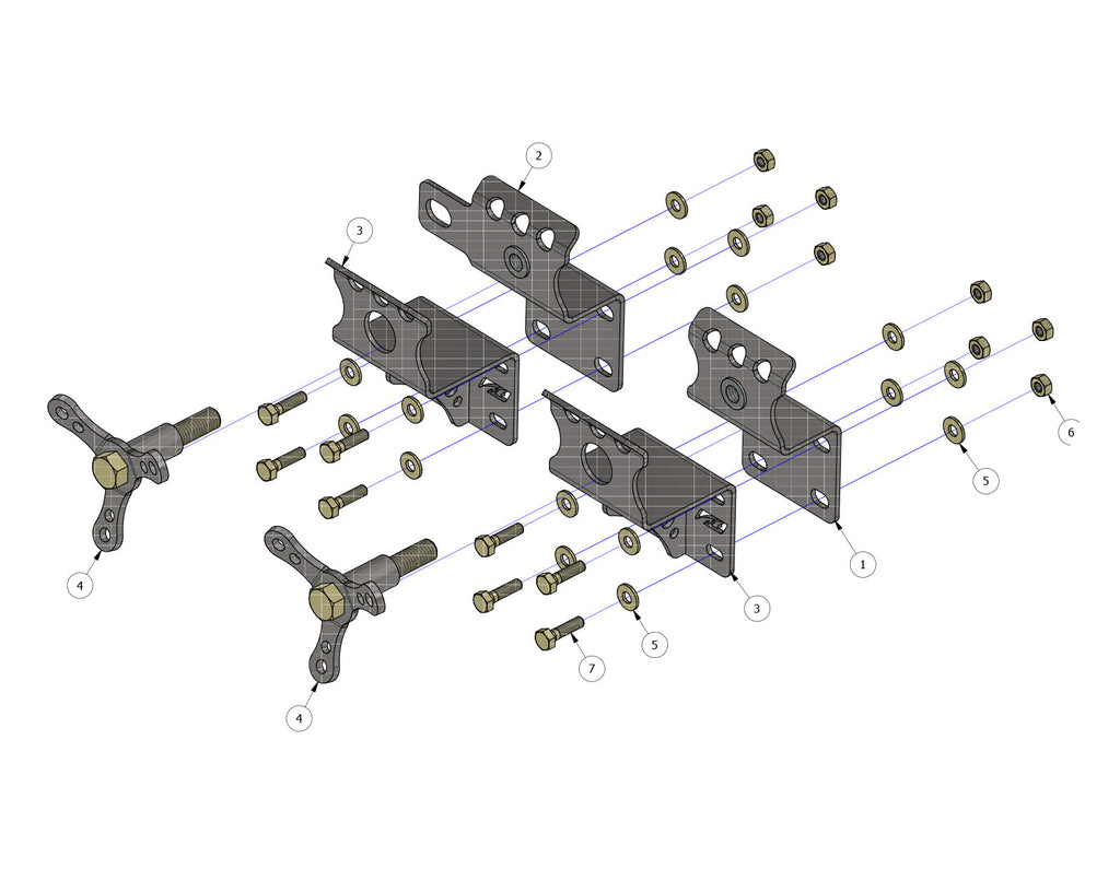 Soporte HiLift para Jack, panel MOLLE y ajuste universal