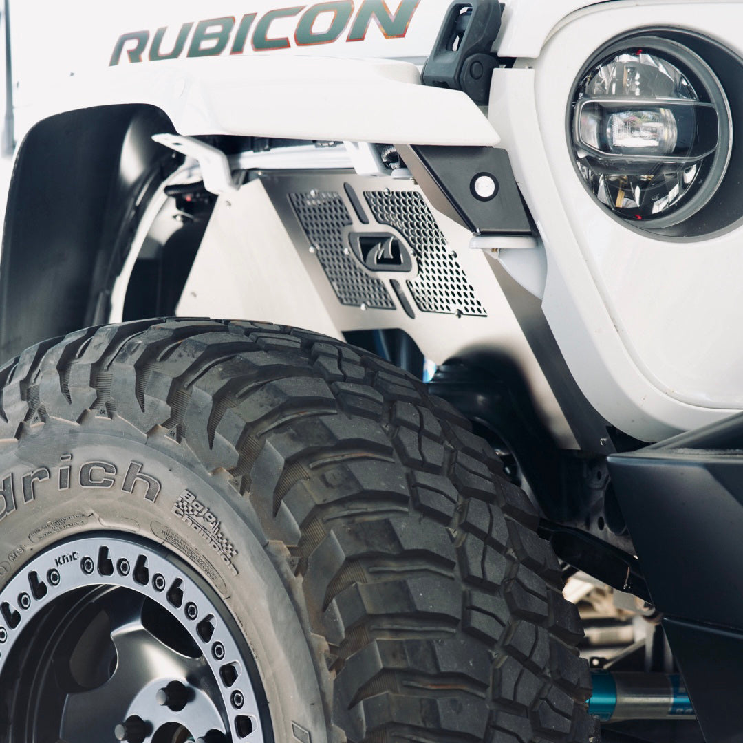 Soportes de Refuerzo para el Corte de la Defensa Delantera para Jeep JL y Jeep JT Gladiator Rubicon