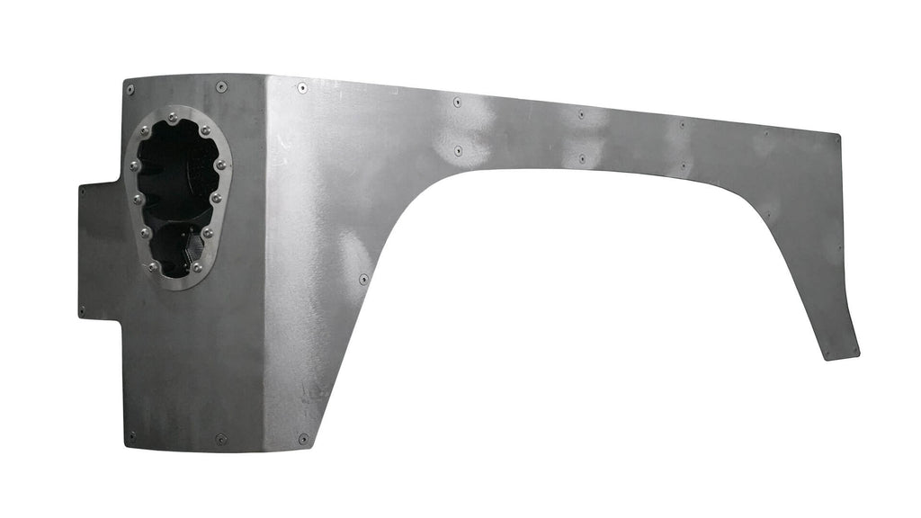Motobilt Jeep Wrangler JK 2 Door Corner Armor with Tail Light System