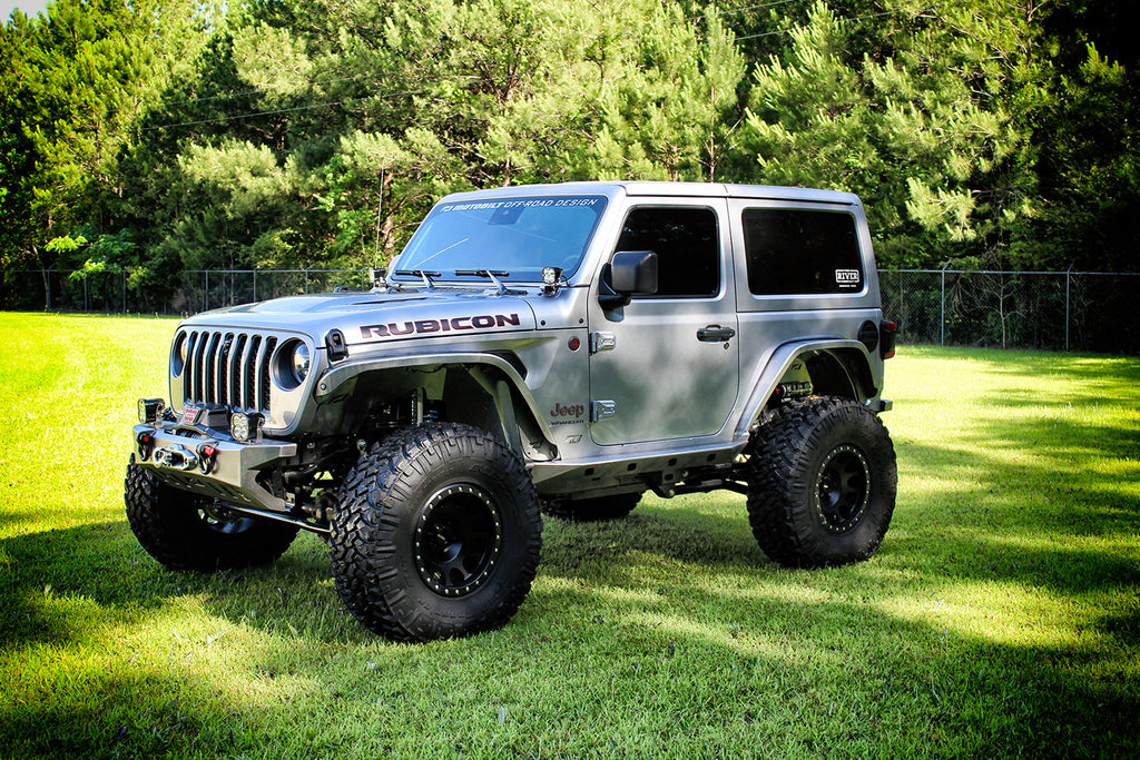 Crusher Rocker Guards w/ Step for Jeep JL 2 Door