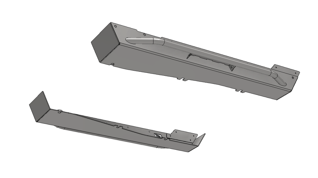 Estriberas de 15" elásticas con escalón tubular para Jeep YJ