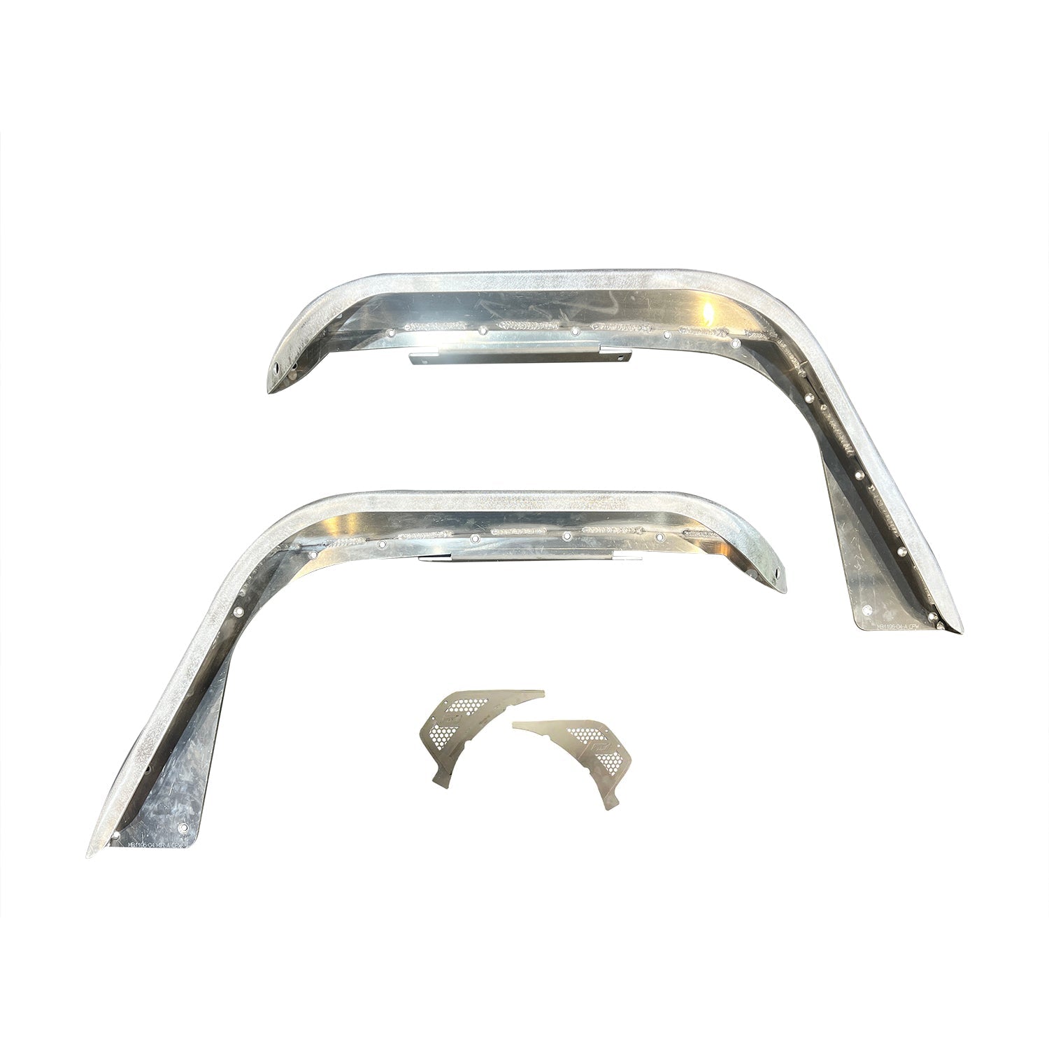 Guardabarros delantero Hatchet High Line de 2" para Jeep JL/JU/JT - Aluminio