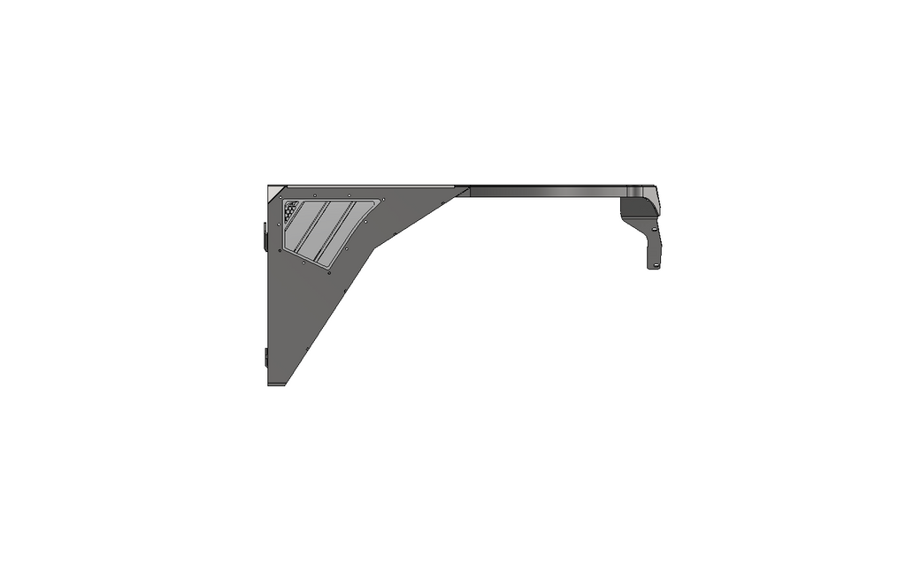 Guardabarros delanteros Hatchet Highline 0" de ensanchamiento para Jeep YJ - Acero