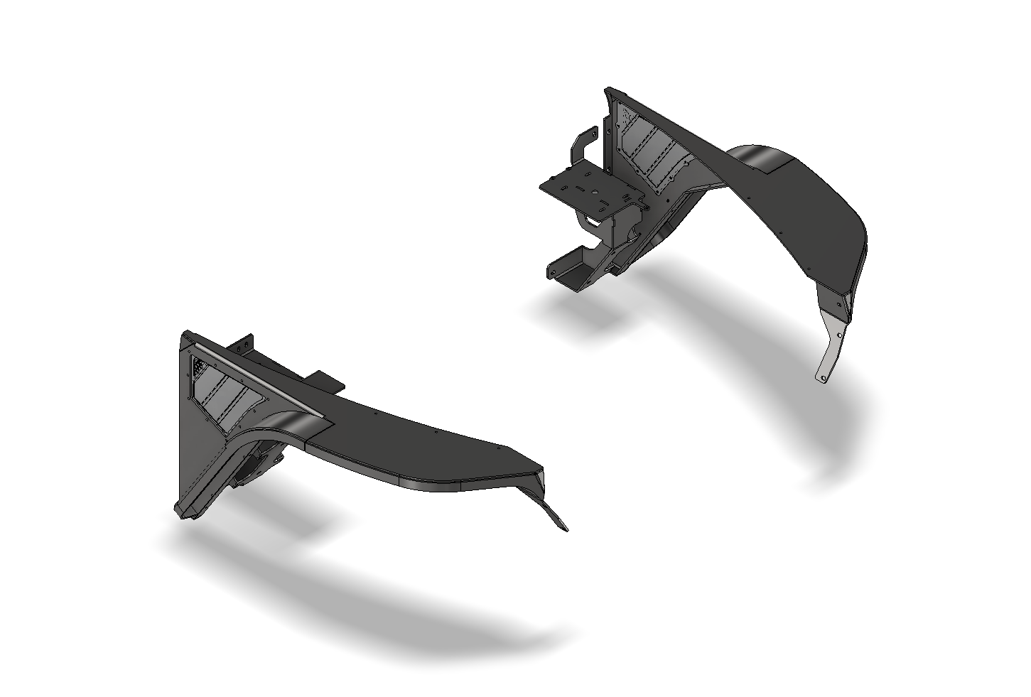 Guarda Barros Delanteros Hatchet Highline 4" Flare para Jeep YJ - Acero
