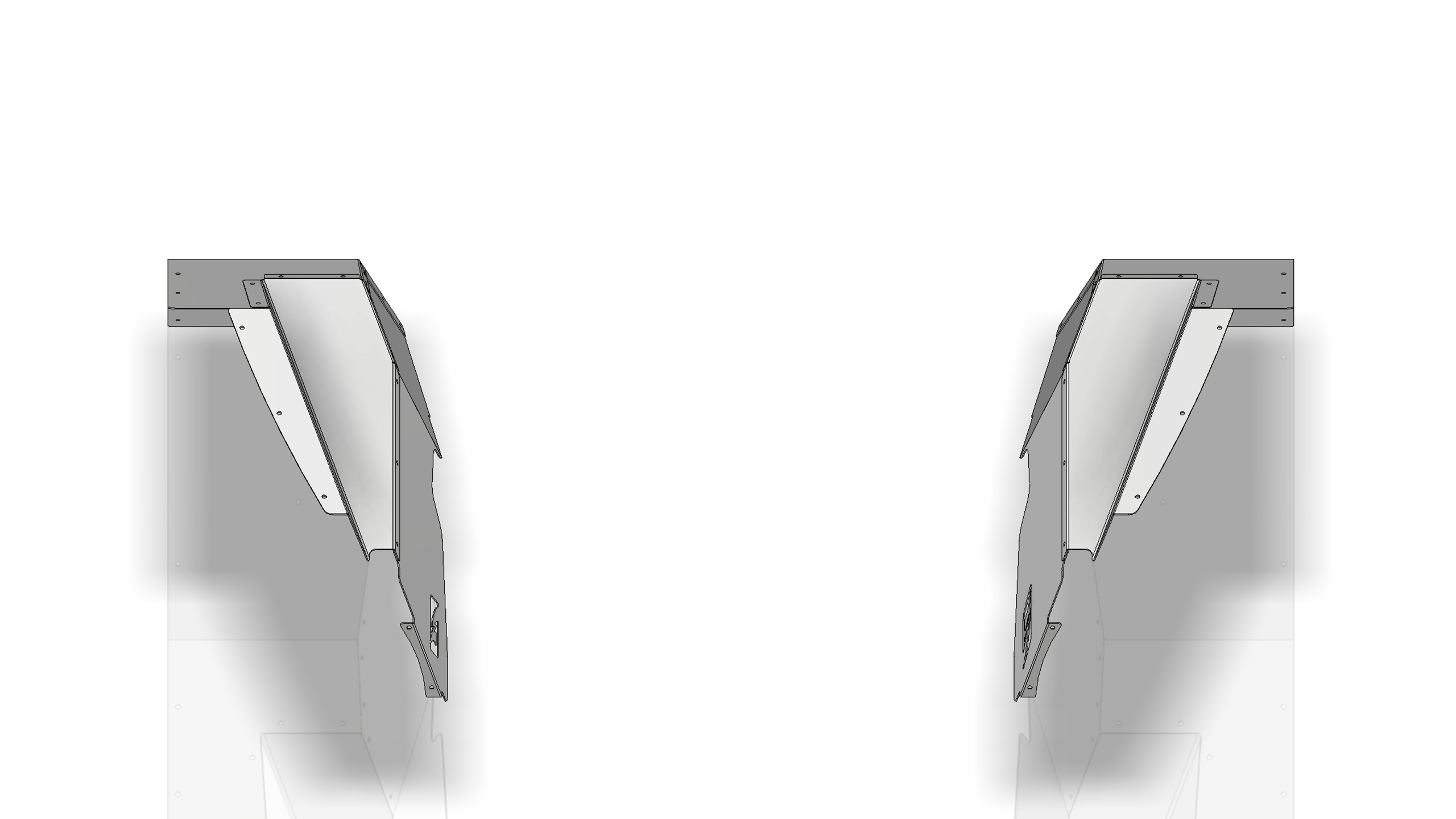 Hatchet High Line Inner Fender Kit for Jeep YJ