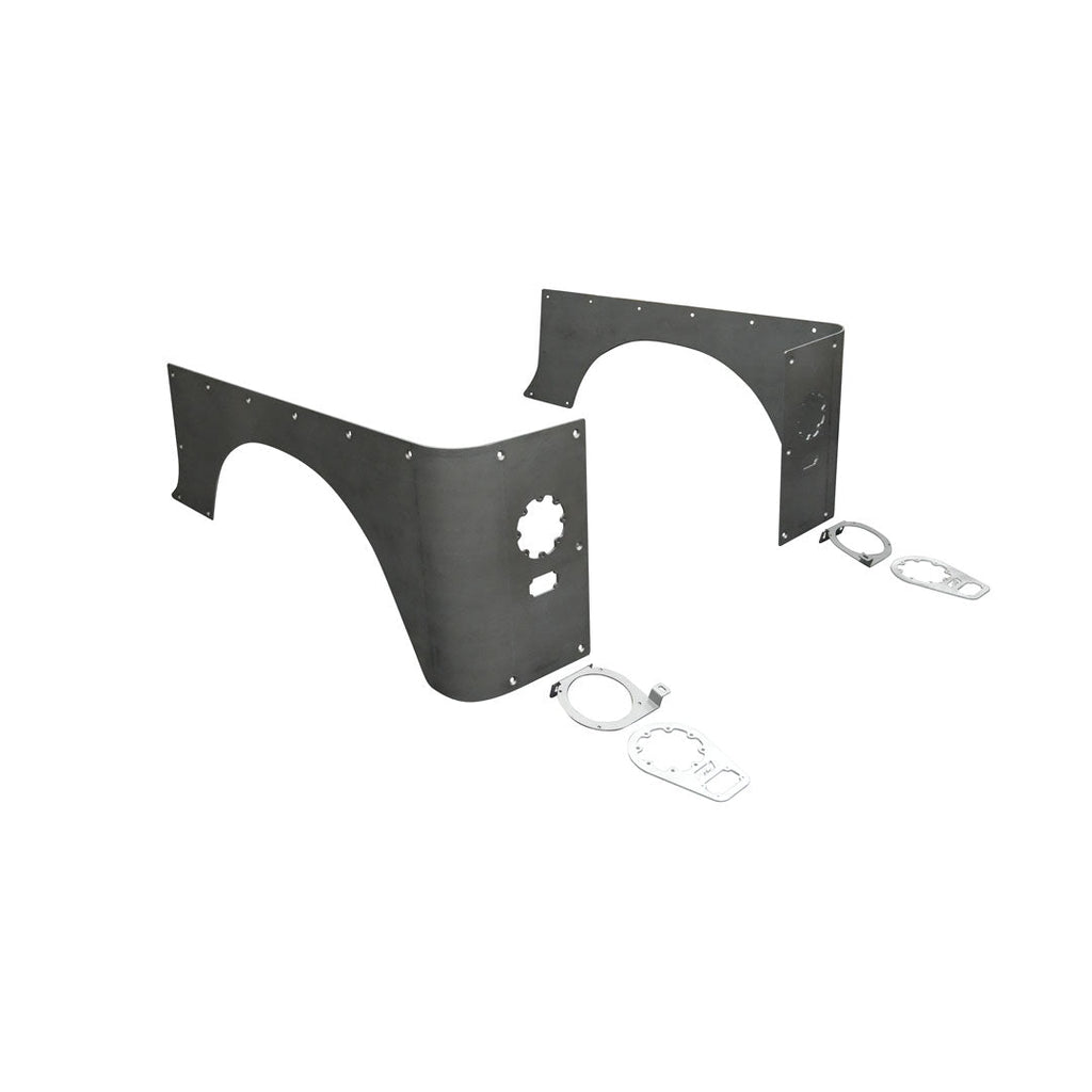 Armadura de esquina Hatchet de 2 pulgadas para Jeep YJ - Acero